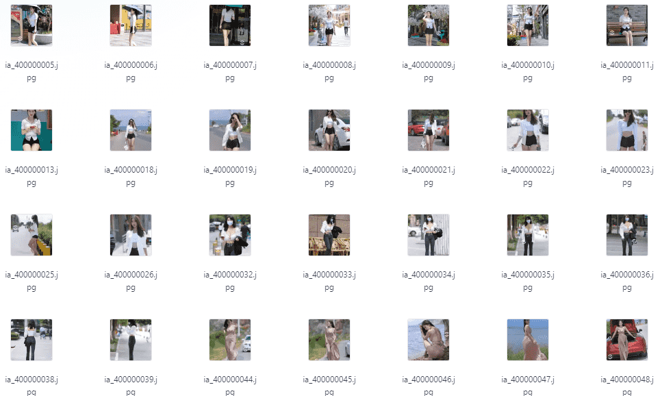 图片[4]-美女街拍套图3000P（高清画质）-掘金谷